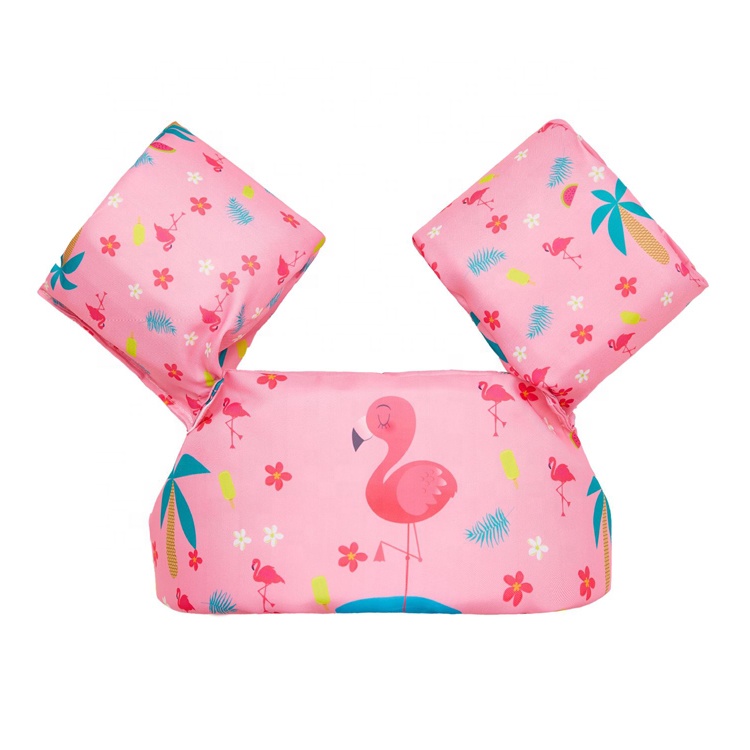 Children vest arm floating swimwear - Flamingo
